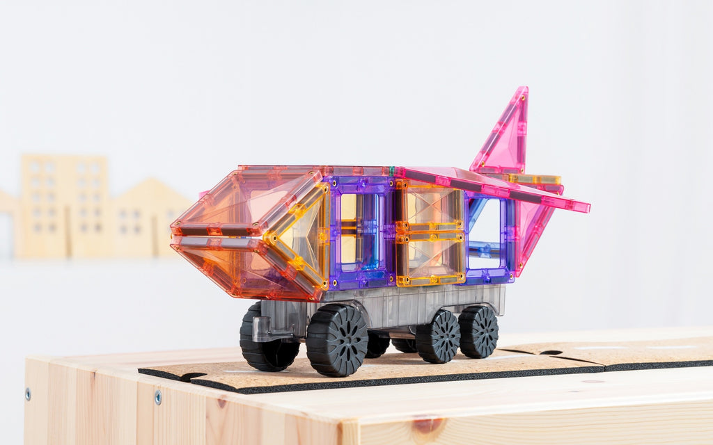 Connetix Magnetic Tiles Pastel Transport Pack 50 pcs