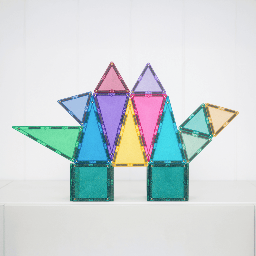 Connetix Magnetic Tiles Glitter Castle Pack 48 pcs