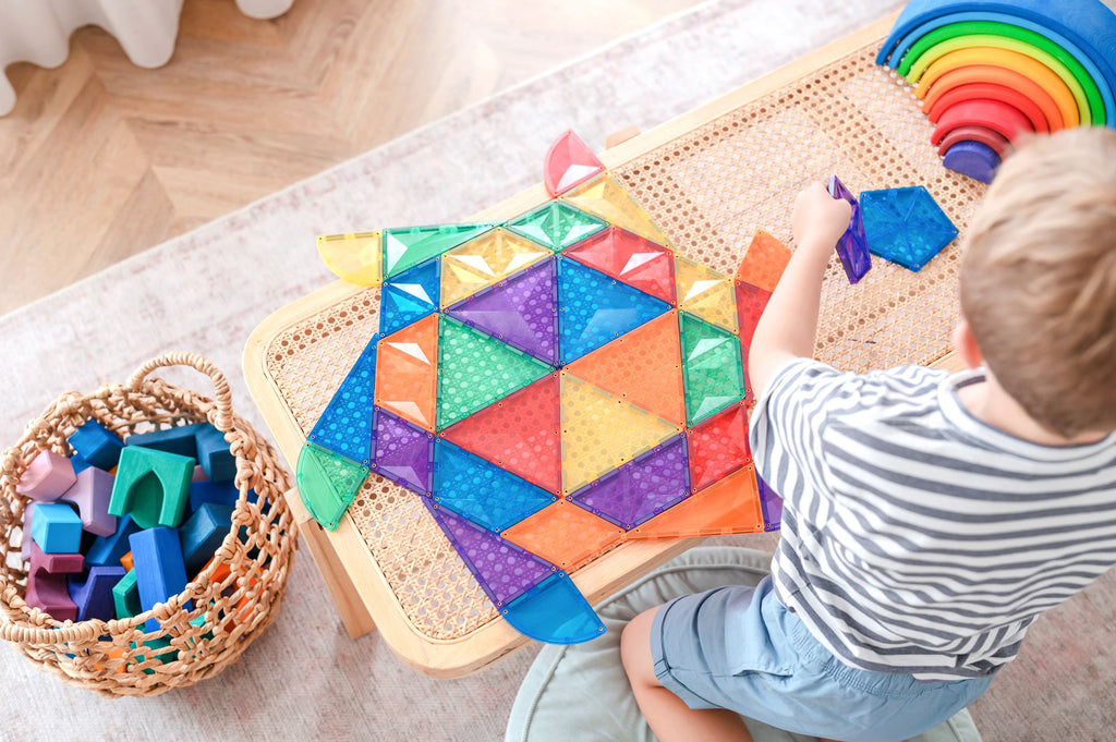 Connetix Magnetic Tiles Rainbow Shape Expansion Pack 36 pc