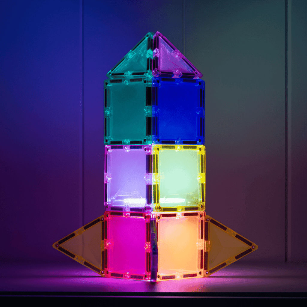Connetix Magnetic Tiles Light Star Pack 28 Pcs