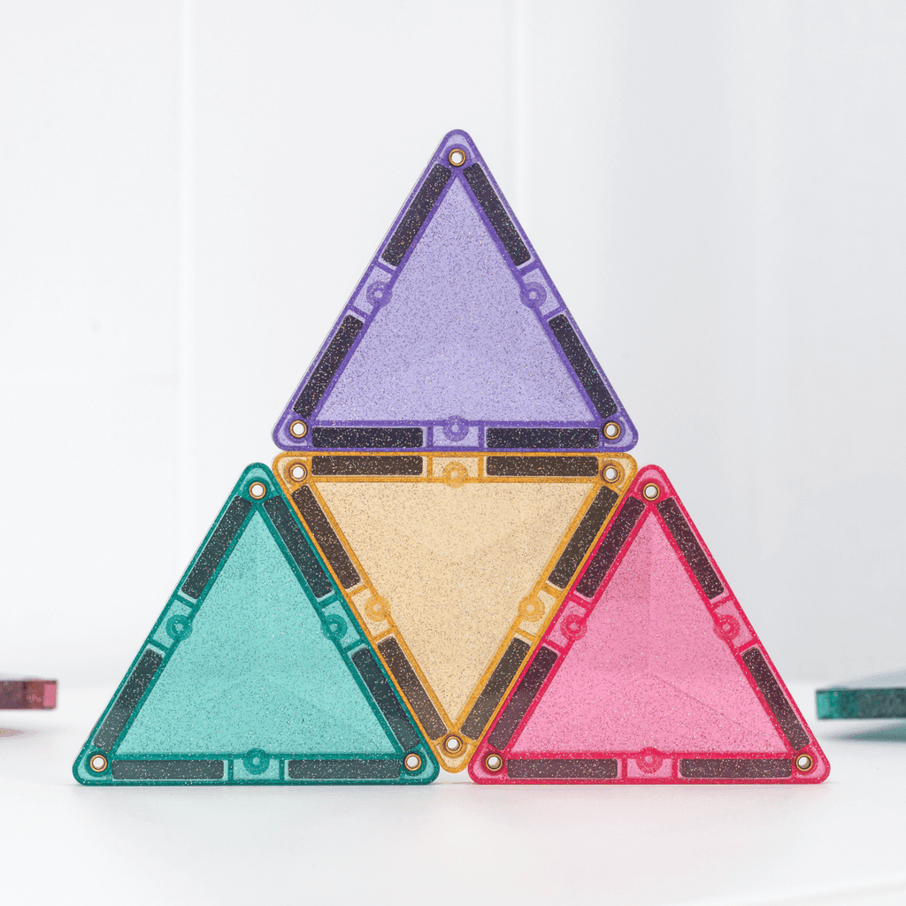 Connetix Magnetic Tiles Glitter Castle Pack 48 pcs