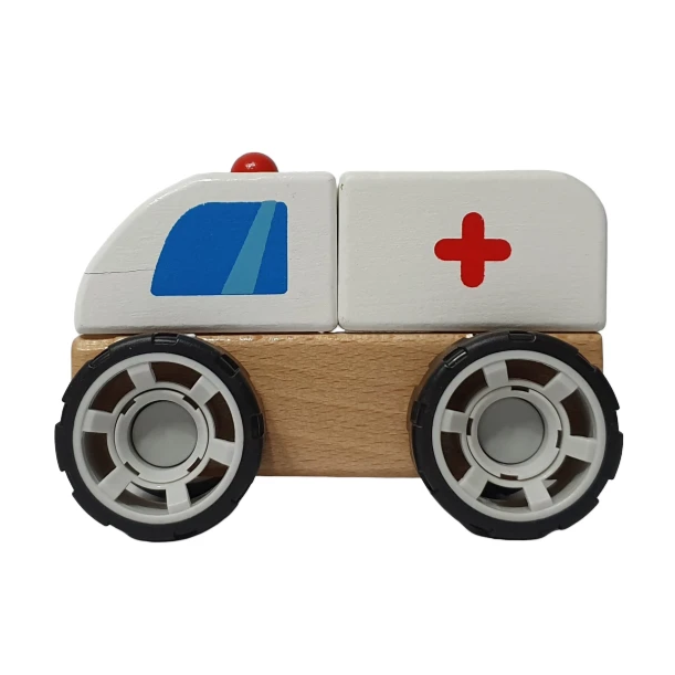 DIY Vehicles Series - Ambulance - Playfull Tribe Toys