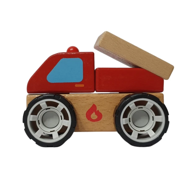 DIY Vehicles Series - Fire Engine - Playfull Tribe Toys