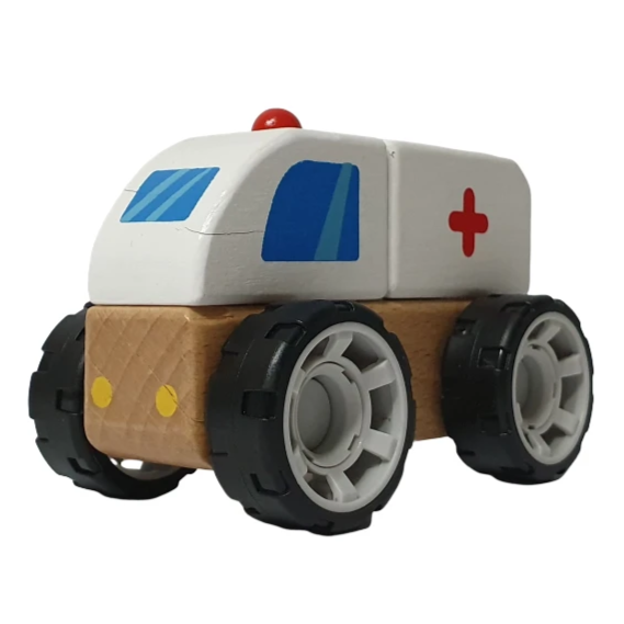 DIY Vehicles Series - Ambulance - Playfull Tribe Toys