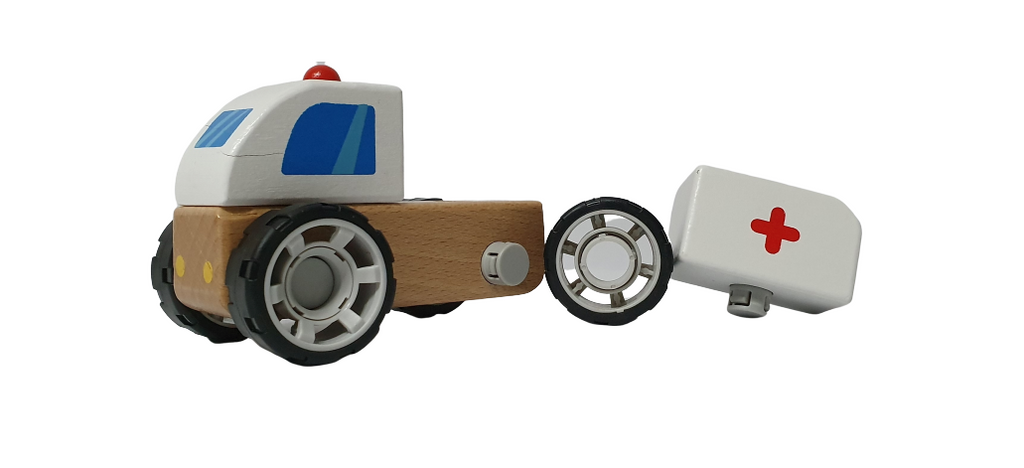 DIY Vehicles Series - Ambulance - Playfull Tribe Toys