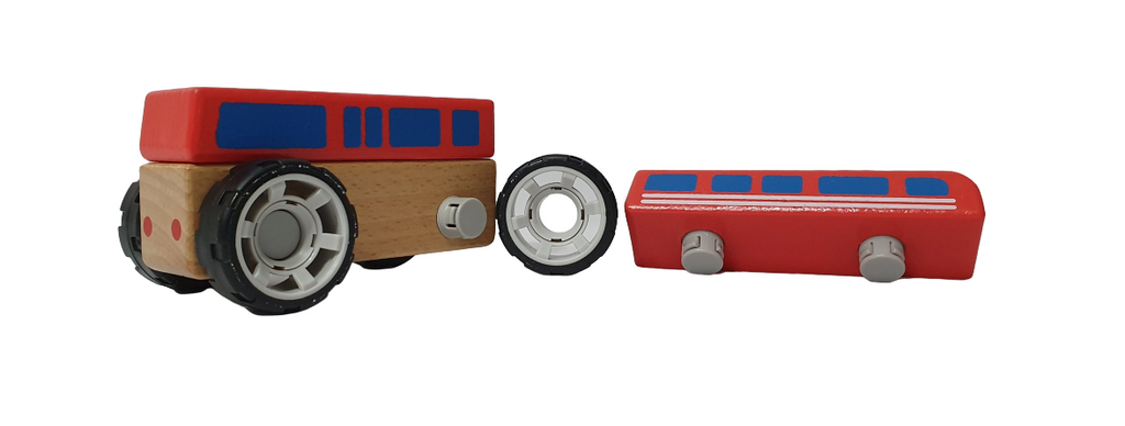 DIY Vehicles Series - Bus - Playfull Tribe Toys