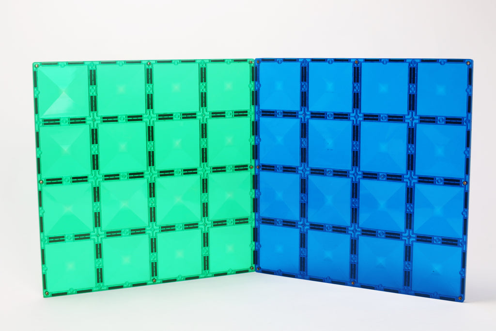 Connetix Magnetic Tiles 2 Piece Base Plate Pack