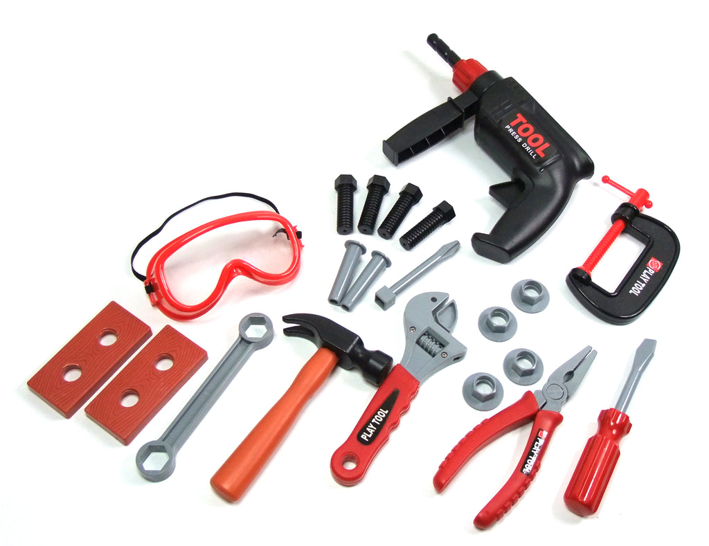 Portable Tool Set C/W Mechanical Drill (24 Pcs)