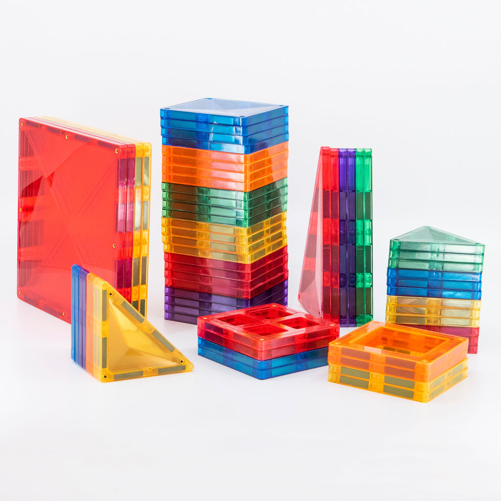 Connetix Magnetic Tiles 62 Piece Pack