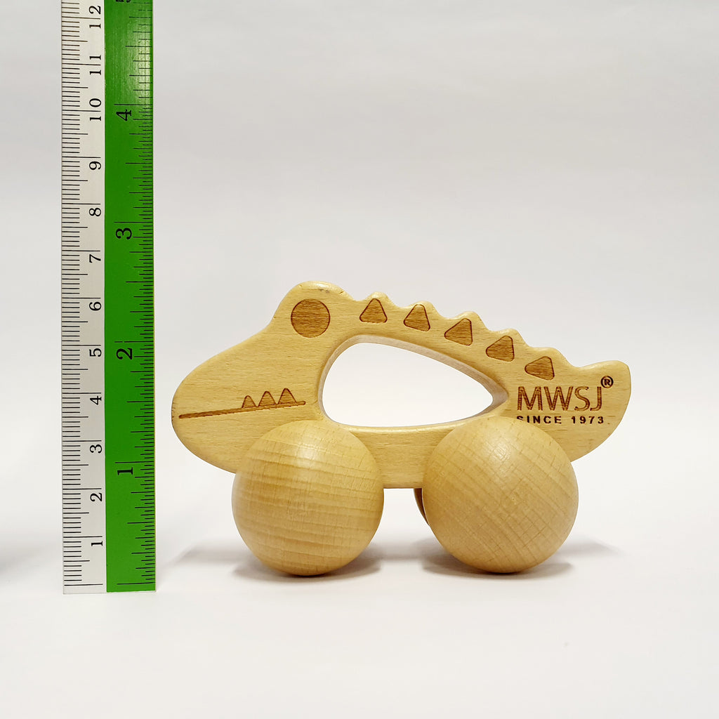 Animal Roll Along Series Teether - Crocodile