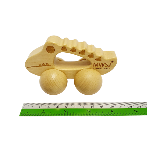 Animal Roll Along Series Teether - Crocodile