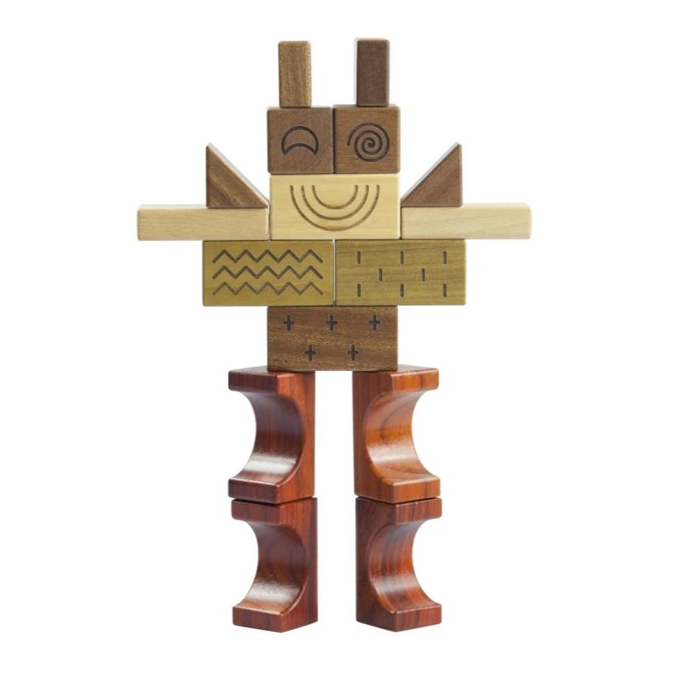 Natural Wooden Blocks Innovate - Playfull Tribe Toys