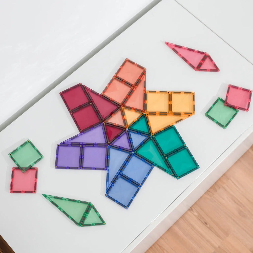 Connetix Magnetic Tiles Pastel Mini Pack 32 pc